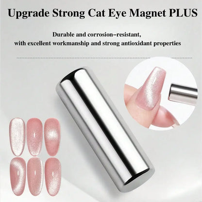 3x0.7cm Round Nail Art Cat Eye Gel Magnetic Pen for Gel Polish 3D Cat Eye Nails Painting Strong Magnet Stick Manicure DIY 2030