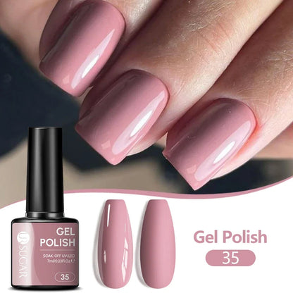 UR SUGAR 7ML Nail Gel Fresh Macaron 107 Colors All For Manicure Semi Permanent Soak Off LED UV Long-Lasting Nail Art Varnish