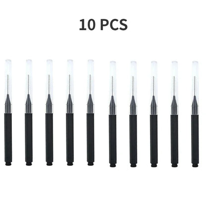 10/50PS Portable Mini Eyebrow Brushes Disposable Eyelash Brow Lifting Brush Applicators Lash Extension Comb Beauty Makeup Tools