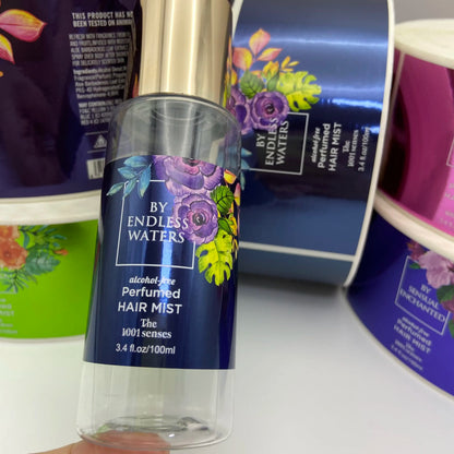 Custom Cosmetic Labeling Waterproof Oil-resistant Beauty Product Packaging Labels Personalized Skincare Labeling
