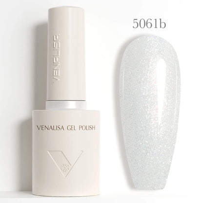 1/2/3pcs Kit Venalisa 10ml Nail Gel Polish HEMA/TPO Free Base Ultra Glossy Diamond Tempered Long Wear Top Coat Matt Gel Varnish