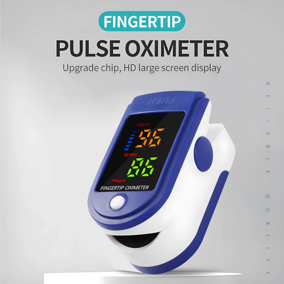 Digital Infrared Thermometer Forehead Body Non-Contact Fever Thermometers Or Medical Portable Finger Pulse Oximeter Blood Oxygen