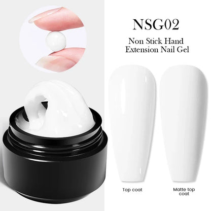 BORN PRETTY 15ml Non Stick Hand Extension Gel Nail Polish Carving Flower Nail Art Shaping Solid Acrylic Nail Gel Varnish