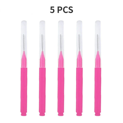 10/50PS Portable Mini Eyebrow Brushes Disposable Eyelash Brow Lifting Brush Applicators Lash Extension Comb Beauty Makeup Tools