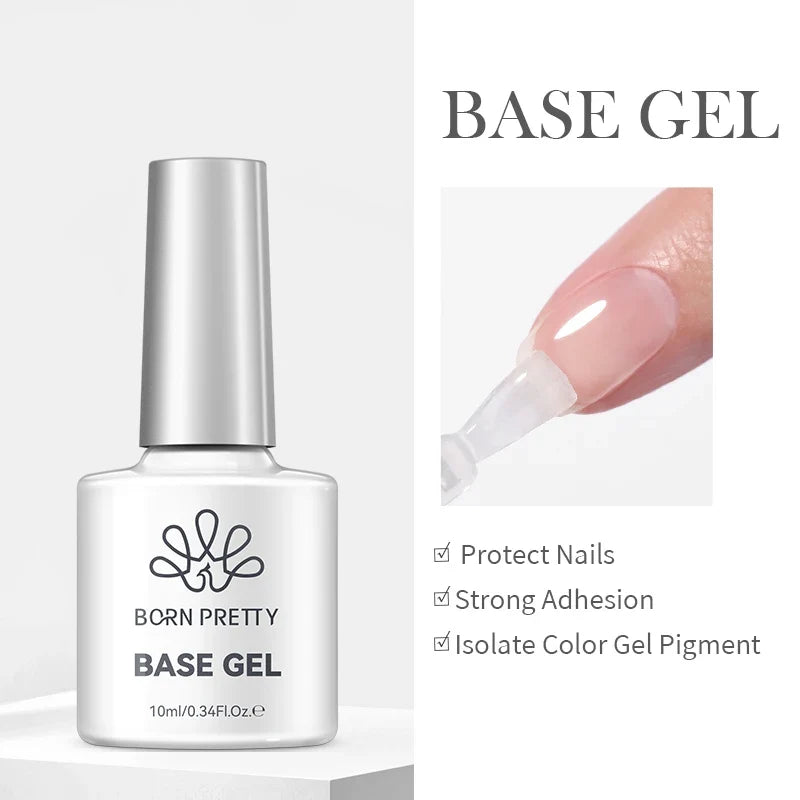 BORN PRETTY 10ml Jelly Nude Gel Nail Polish 50 Colors Semi Transparent Nail Art Nail Supplies Soak off UV LED Nails Gel Varnish