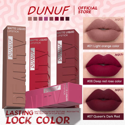 Lip Gloss Lipstick Easy To Color Waterproof Easy-color Sweat-proof Non-stick To Cups, Y2K Fancy Fashion Suitable For Christmas