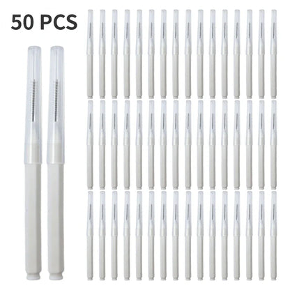 10/50PS Portable Mini Eyebrow Brushes Disposable Eyelash Brow Lifting Brush Applicators Lash Extension Comb Beauty Makeup Tools