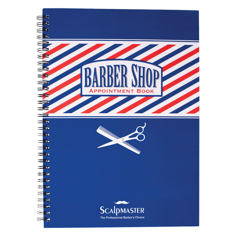 Scalpmaster 3 Column Barber Appointment Book - Renee Lane Company