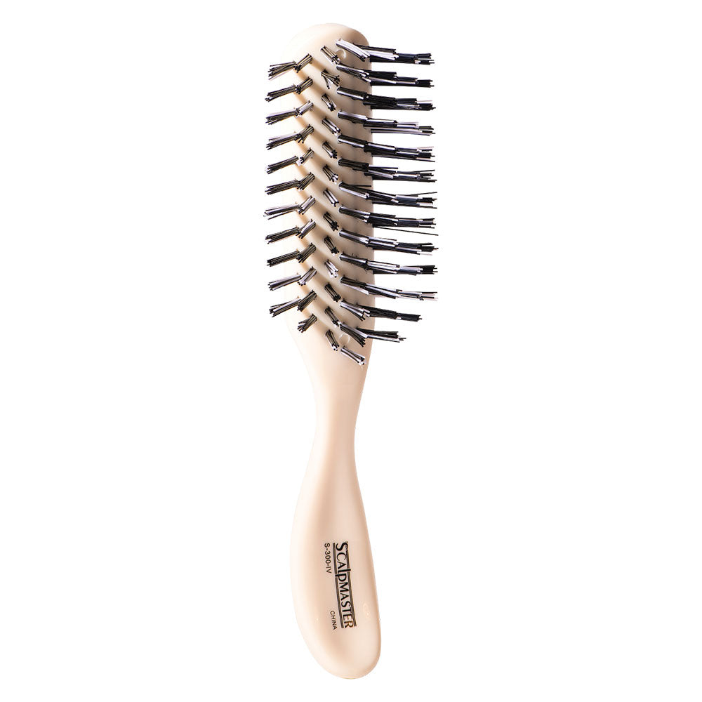 Scalpmaster 7 Row Brush - Ivory - Renee Lane Company