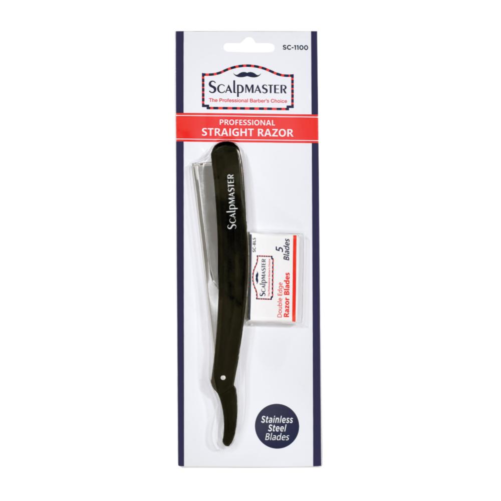 Scalpmaster Barber Grooming Shaving Straight Razor - Renee Lane Company