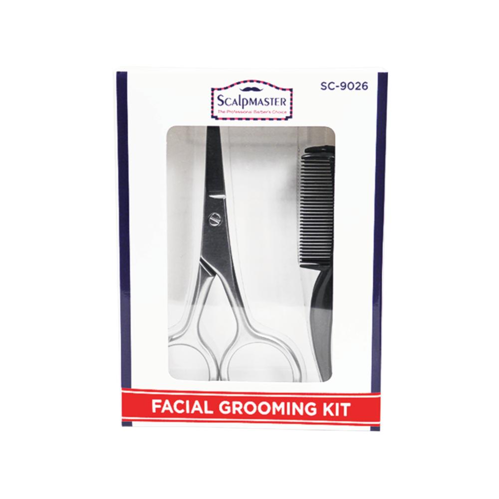 Scalpmaster Men's Facial Grooming Kit - 3pc - Renee Lane Company