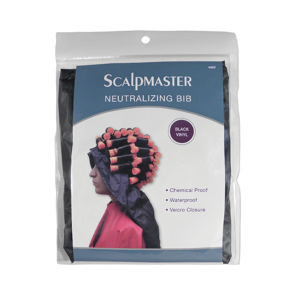 Scalpmaster Neutralizing Bib - Black - Renee Lane Company