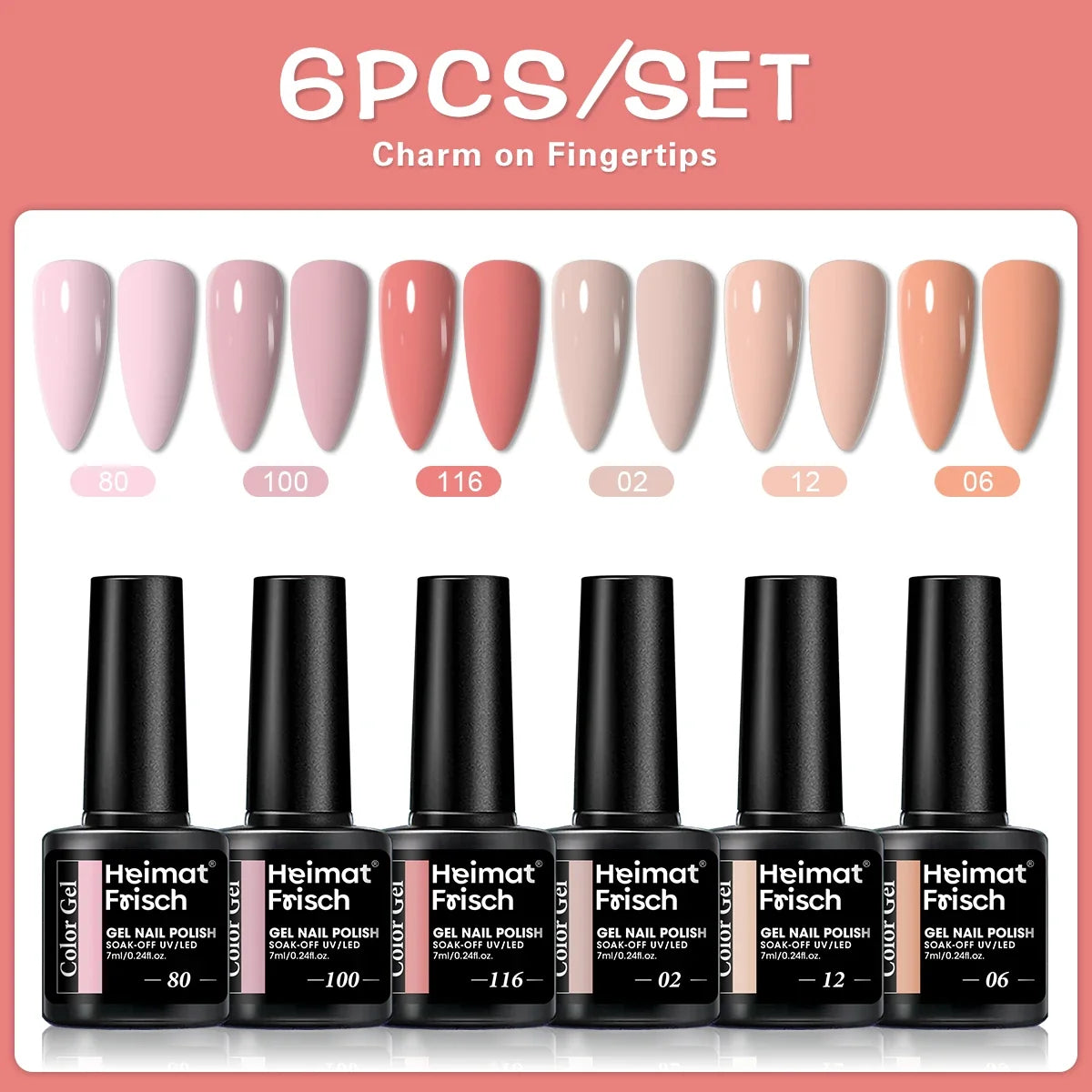 Color Block Series | Glossy Nails 0.24 oz Trendy Candy Foam Gel Semi-Permanent Nail Art Drip LED Nail Salon DIY Nail Art Gel Sea