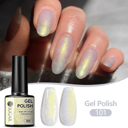 UR SUGAR 7ML Nail Gel Fresh Macaron 107 Colors All For Manicure Semi Permanent Soak Off LED UV Long-Lasting Nail Art Varnish