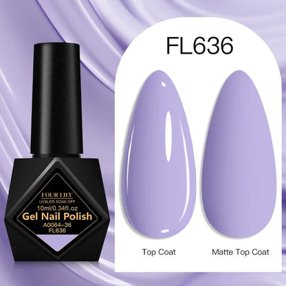 10ml Gel Nail Polish 162 Colors Nail Supplies Vernis Semi Permanent Nail Art Manicure Soak Off LED UV Gel Nail Varnishes Summer