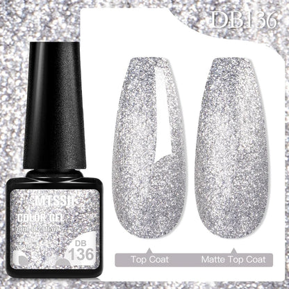 Mtssii 6ML Chocolate Color Gel Nail Polish Brown Semi Permanent UV Gel Autumn Winter Popular Soak Off Nail Art Gel Varnishes