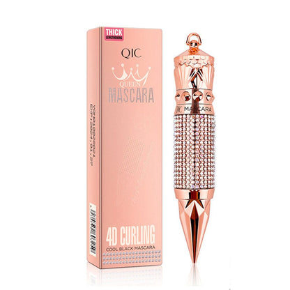 Scepter Mascara: Waterproof, Smudge-Proof, and Natural Thick Curling with a Rhinestone Decorative Shell - Elongate Your Eyelashes Instantly! - Renee Lane Company