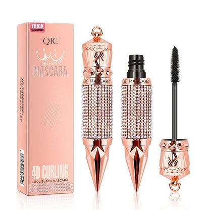Scepter Mascara: Waterproof, Smudge-Proof, and Natural Thick Curling with a Rhinestone Decorative Shell - Elongate Your Eyelashes Instantly! - Renee Lane Company