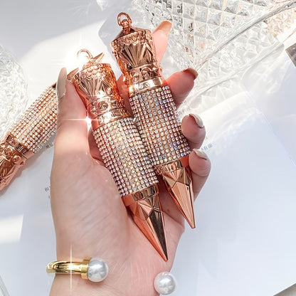 Scepter Mascara: Waterproof, Smudge-Proof, and Natural Thick Curling with a Rhinestone Decorative Shell - Elongate Your Eyelashes Instantly! - Renee Lane Company