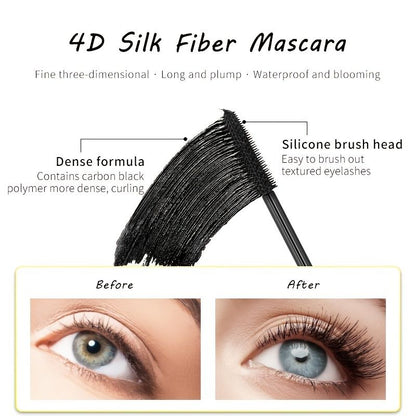 Scepter Mascara: Waterproof, Smudge-Proof, and Natural Thick Curling with a Rhinestone Decorative Shell - Elongate Your Eyelashes Instantly! - Renee Lane Company