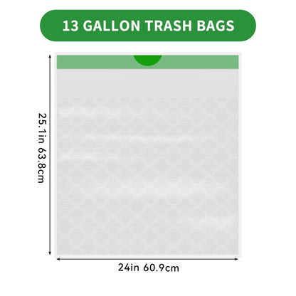 Scotts 200 Bags 13 Gallon Boxed Disposable Non Tear Puncture Tear Resistant Trash Bags, deodorization technology Kitchen Drawstring Garbage Bags, Fresh Clean Scent With Lemon Scent, - Renee Lane Company