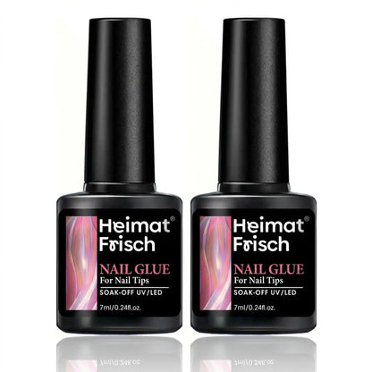 Heimat Frisch 5pcs/2pcs 7g Super Strong Nail Glue For False Nail Tips, Acrylic Nails,Press OnNails,Fake Nails Art Decoration Las