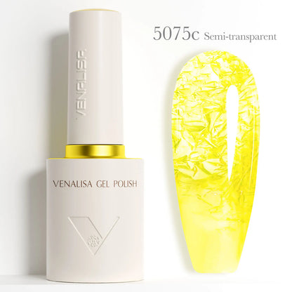 1/2/3pcs Kit Venalisa 10ml Nail Gel Polish HEMA/TPO Free Base Ultra Glossy Diamond Tempered Long Wear Top Coat Matt Gel Varnish