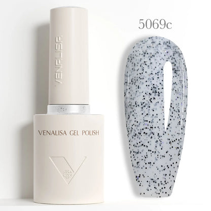 1/2/3pcs Kit Venalisa 10ml Nail Gel Polish HEMA/TPO Free Base Ultra Glossy Diamond Tempered Long Wear Top Coat Matt Gel Varnish