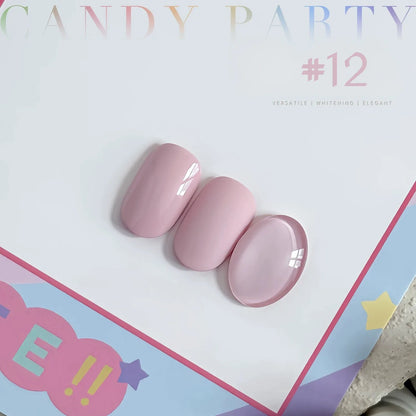 MIANEL 12ML Blue Nails Candy Party Nude Gel Nail Polish 2026 New Mint Green Dopamine Macaron Color Nail Polish Nail Art 1-12pcs