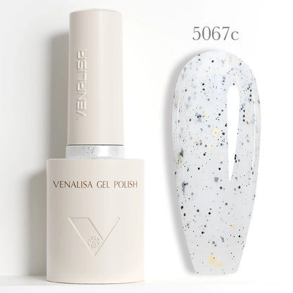 1/2/3pcs Kit Venalisa 10ml Nail Gel Polish HEMA/TPO Free Base Ultra Glossy Diamond Tempered Long Wear Top Coat Matt Gel Varnish