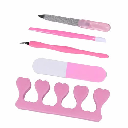 LINMANDA Manicure Set USB Electric Nail Drill Polish File Kit With LED Lamp Handheld Pen Sander Polishing Block Manicure Tools