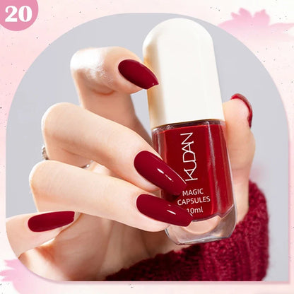 10ml Water-Based Peel Off Nail Polish 40 Colors Long Lasting Quick Drying No Need of Lamp to Cure Nail Supplies Manicure Nails