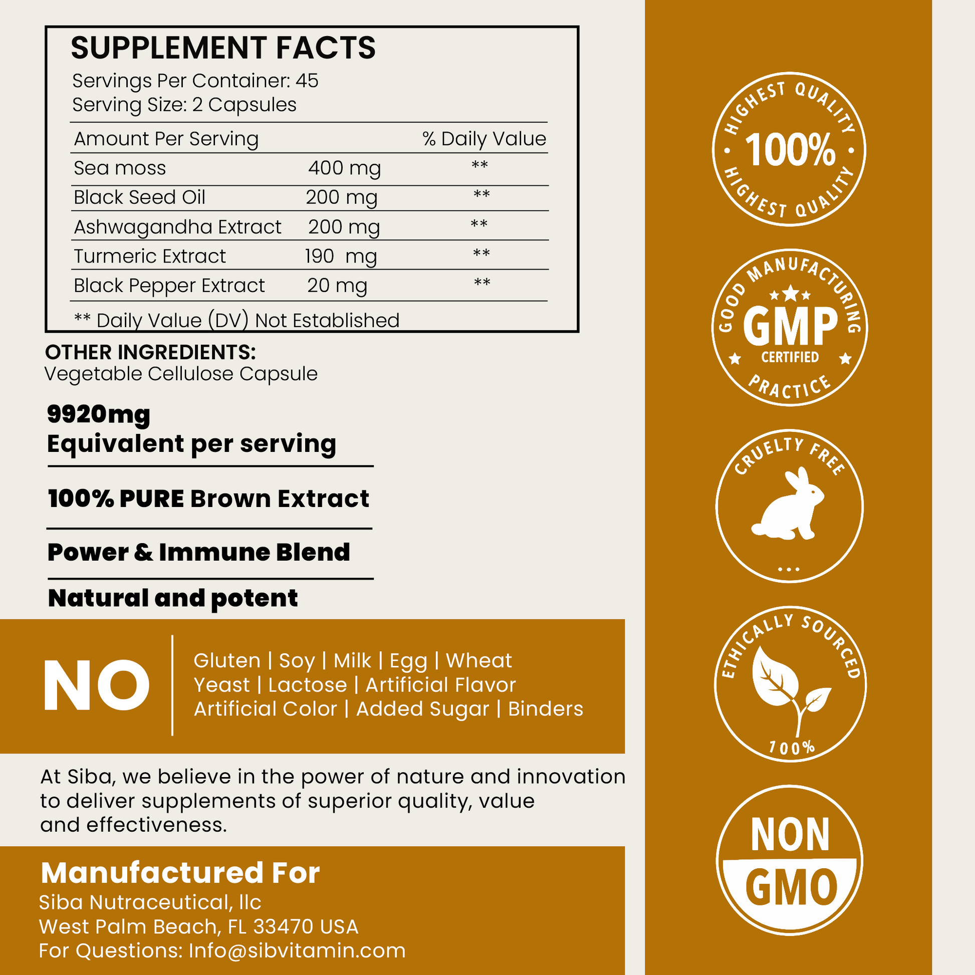 Sea Moss Capsules - Renee Lane Company