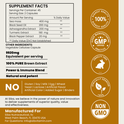 Sea Moss Capsules - Renee Lane Company
