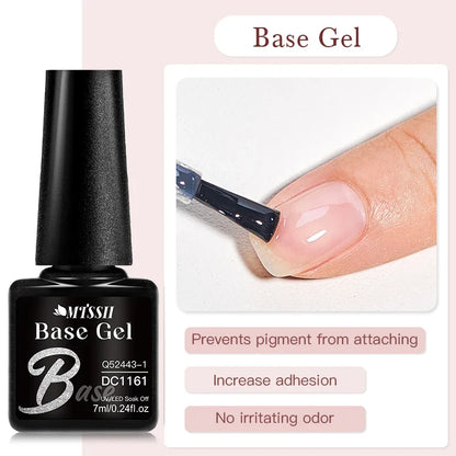 Mtssii 6ML Chocolate Color Gel Nail Polish Brown Semi Permanent UV Gel Autumn Winter Popular Soak Off Nail Art Gel Varnishes