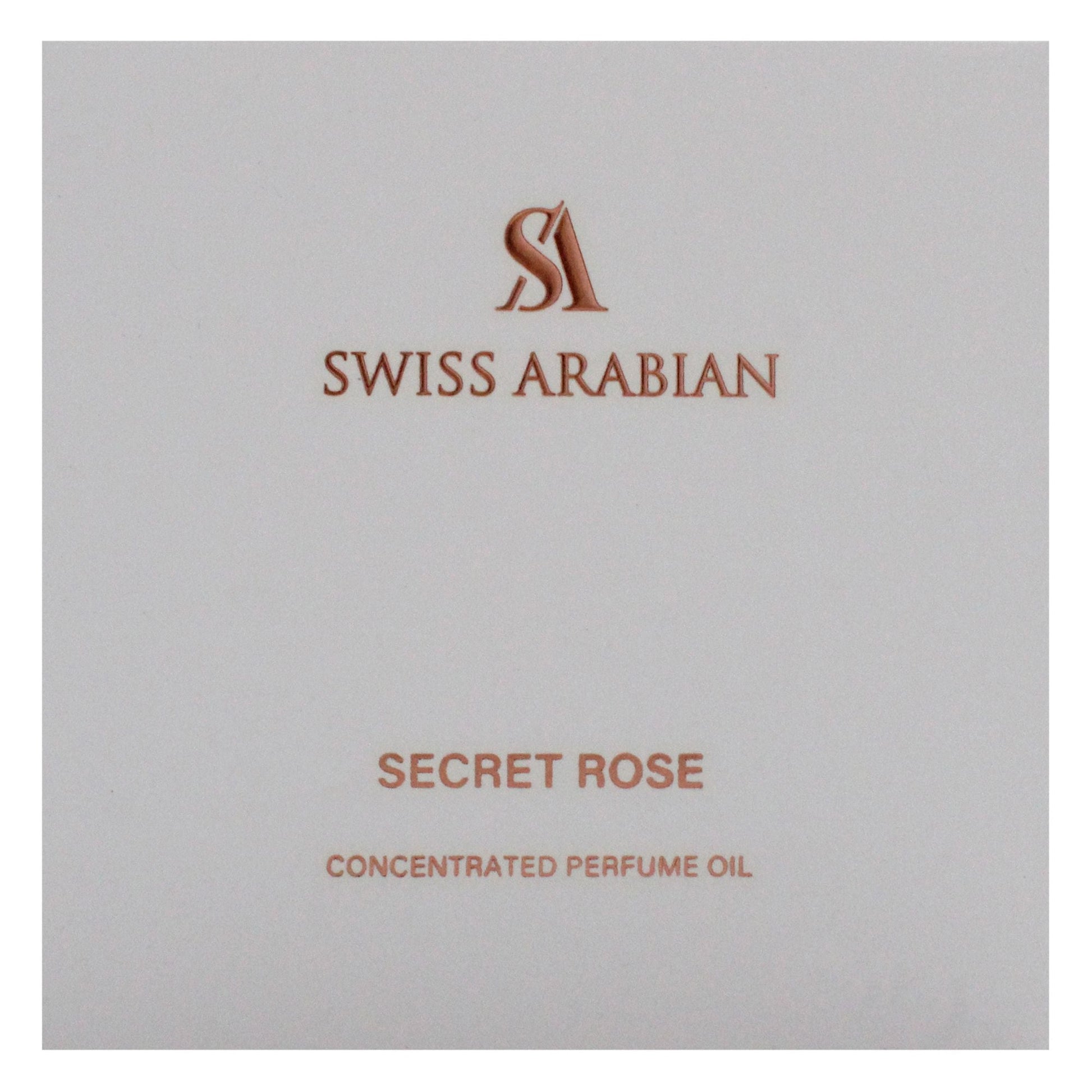 Secret Rose by Swiss Arabian for Unisex - 0.4 oz Parfum Oil - Renee Lane Company