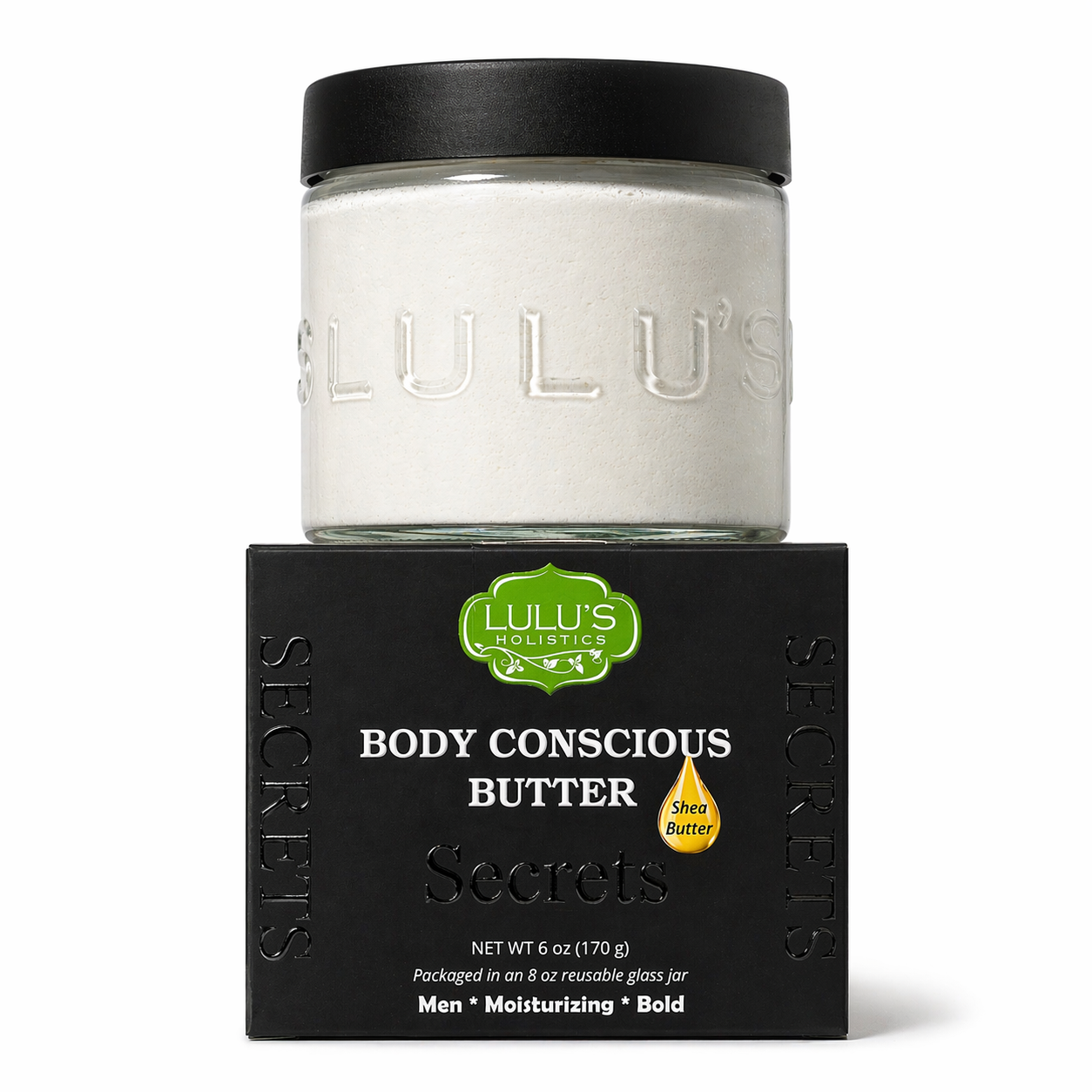 Secrets Whipped Shea Body Butter for Men – Limited Edition, Bold & Sophisticated Scent - Renee Lane Company