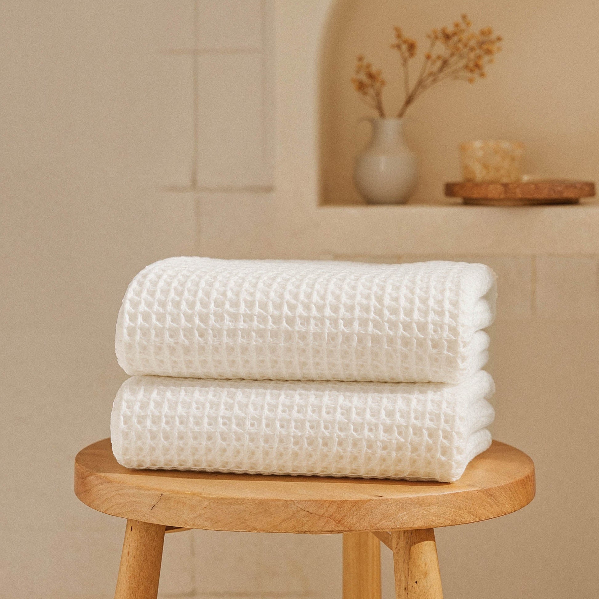 Sedona Australian Cotton Waffle Towels - Renee Lane Company