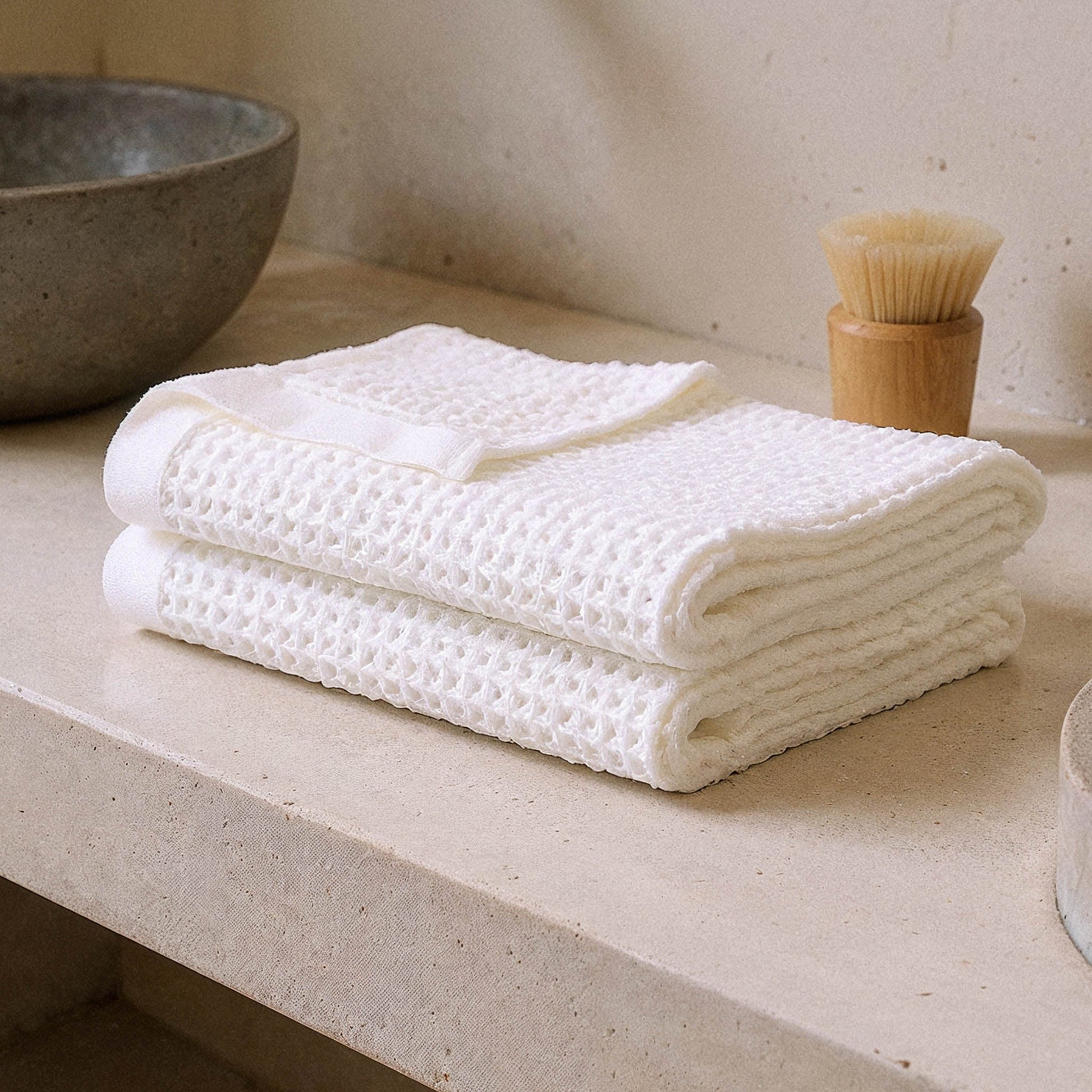 Sedona Australian Cotton Waffle Towels - Renee Lane Company