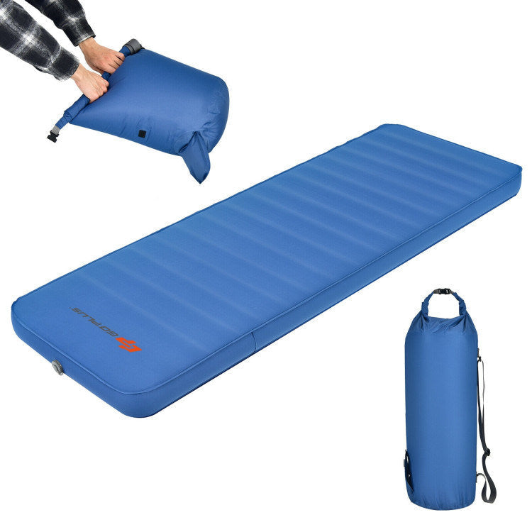 Self Inflating Folding Camping Sleeping Mattress with Carrying Bag - Renee Lane Company