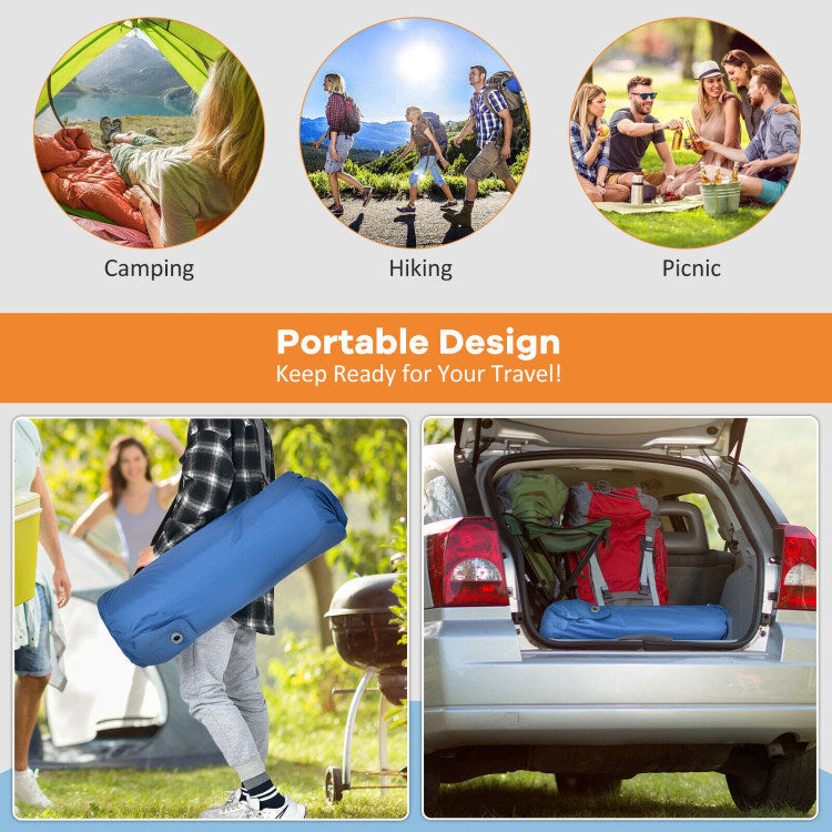 Self Inflating Folding Camping Sleeping Mattress with Carrying Bag - Renee Lane Company