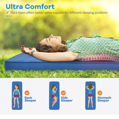 Self Inflating Folding Camping Sleeping Mattress with Carrying Bag - Renee Lane Company