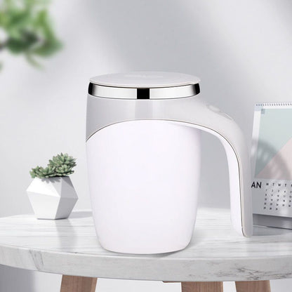 Self Stirring Mug Tea Coffee Electric Rechargeable Auto Mixing Cup Magnetic Stainless Steel Mug Coffee Cup For Office - Renee Lane Company