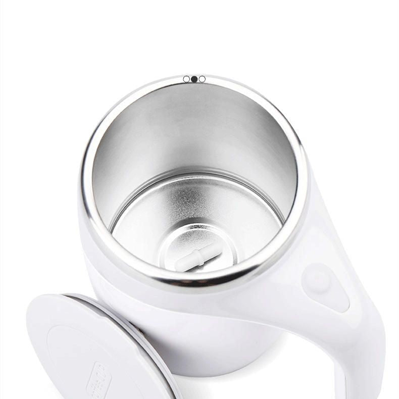 Self Stirring Mug Tea Coffee Electric Rechargeable Auto Mixing Cup Magnetic Stainless Steel Mug Coffee Cup For Office - Renee Lane Company