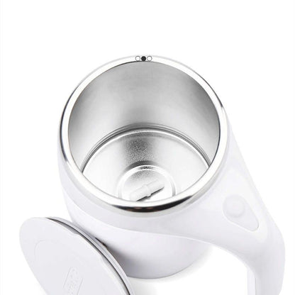 Self Stirring Mug Tea Coffee Electric Rechargeable Auto Mixing Cup Magnetic Stainless Steel Mug Coffee Cup For Office - Renee Lane Company
