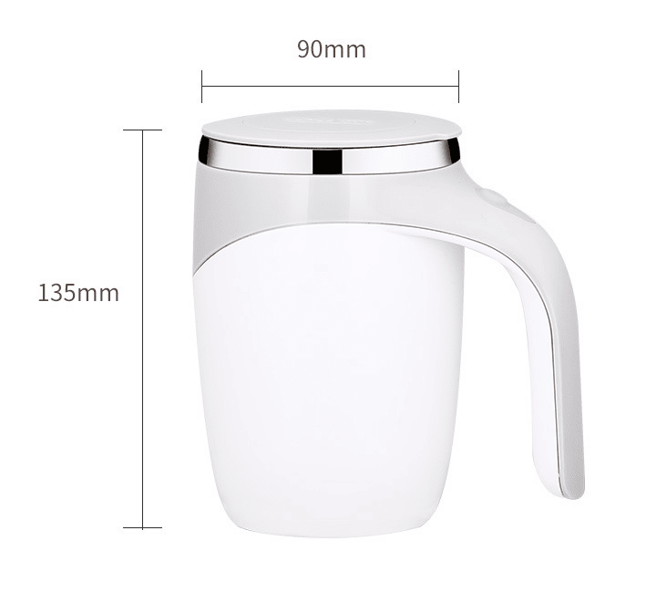 Self Stirring Mug Tea Coffee Electric Rechargeable Auto Mixing Cup Magnetic Stainless Steel Mug Coffee Cup For Office - Renee Lane Company