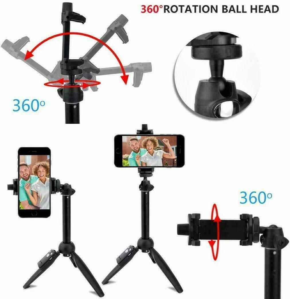 Selfie Stick Tripod 40" Bluetooth Remote Portable for iPhone and Android Phones - Renee Lane Company