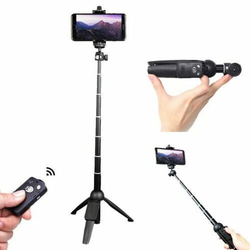 Selfie Stick Tripod 40" Bluetooth Remote Portable for iPhone and Android Phones - Renee Lane Company