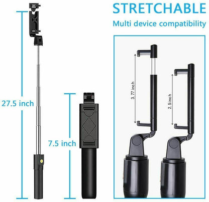Selfie Stick Tripod Remote Desktop Stand Cell Phone Holder For iPhone Samsung US - Renee Lane Company