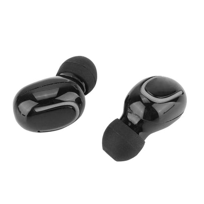 Serounder HBQ-Q32 Bluetooth 5.0 Earbuds TWS Lightable Headset True Wireless Earbud Stereo Headphone Auto-Pairing in-Ear Earbud with Charging Box for Phone Tablet Laptop for Sports(Black) - Renee Lane Company